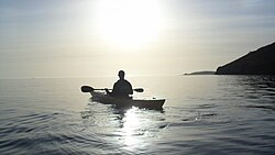 Kayaking on the Helford River