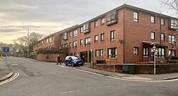 John Galt House sheltered housing at 2 Duncan Street, Greenock, seen from East Shaw Street
