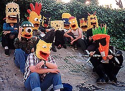 Joe and the Chicken Heads, as they appeared in 1998