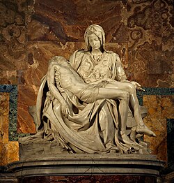 Pietà, St Peter's Basilica (1498–1499)