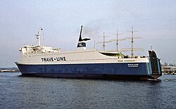 Svealand at Travemünde in 1982.