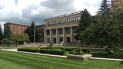 Established in 1864, Shortridge High School in Indianapolis is Indiana's oldest free public high school.[244]