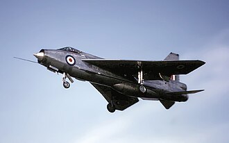 English Electric Lightning, a type flown by Graydon in the 1960s