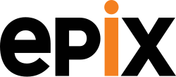 Epix's first logo, used from October 30, 2009, to April 18, 2019.