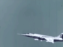 Video vignette of an F-104 destroying a QF-80 target drone with an AIM-9 Sidewinder missile