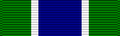 Ribbon bar of the Overseas Territories Police Medal for Meritorious Service