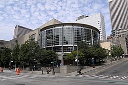 Benaroya Hall, home of the Seattle Symphony since 1998