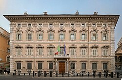 The Palazzo Madama is the seat of the upper house of the Italian Parliament, the Senate of the Republic.
