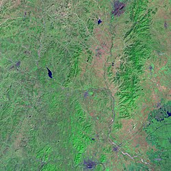 Landsat 7 image of western Liaoning