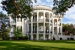 Nottoway Plantation located near White Castle, 26 miles (42 km) south of Baton Rouge
