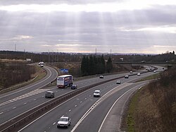 M73 Junction 2a