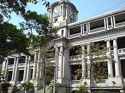 The customs house in Canton. Built in 1914, it was the oldest surviving customs house in China.