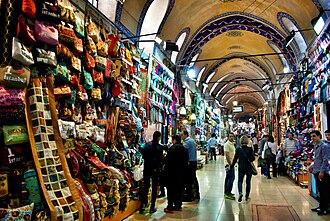 The Grand Bazaar in Istanbul, Turkey