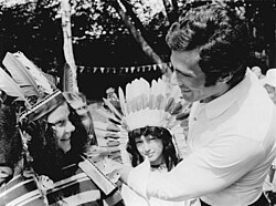 Mitic at the Summer Film Days, 1971