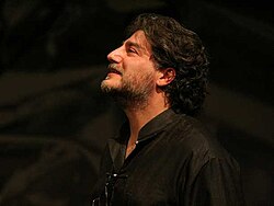 José Cura during a concert performance