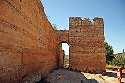 Albarrana tower in Paderne Castle, Portugal