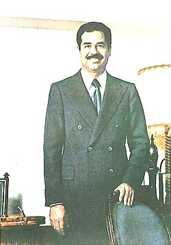 Saddam Hussein in 1980