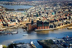 Hamburg is Germany's second-most populous city, with its seaport being the country's largest by volume.