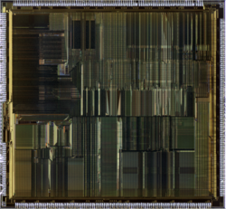 Intel Pentium 120 MHz die shot