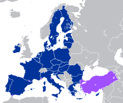 European Customs Union Non-EU states which participate