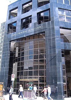 The central offices of the Municipal Bank of Rosario