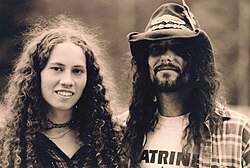 Couple attending Snoqualmie Moondance Festival, August 1993