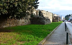 Part of the Byzantine fortress of Komotini.