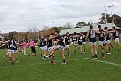 Northern Blues players in May 2018