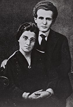 David and Paula Ben-Gurion, June 1918