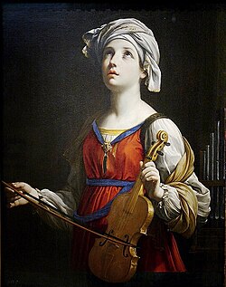 Saint Cecilia by Guido Reni, 1606