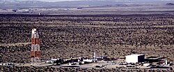 X-33 launch facility already completed at Edwards Air Force Base