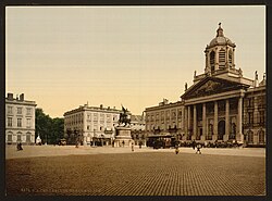 The Place Royale/Koningsplein in the late 19th century