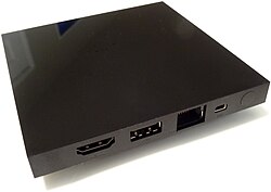 The ADT-1 digital media player, part of the official development kit for Android TV