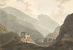Painting of Bhutan, 1813