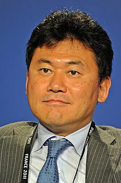 Hiroshi Mikitani, founder, chairman and CEO of Rakuten