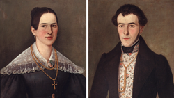 Portraits of Servatius and Maria Margarita Bosch (1838)