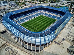 Teddy Stadium, Malha