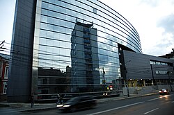 City Business Center, dubbed the "biscuit building", is an office building in central Cluj-Napoca.