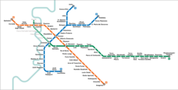 Rome Metro map updated to 2026