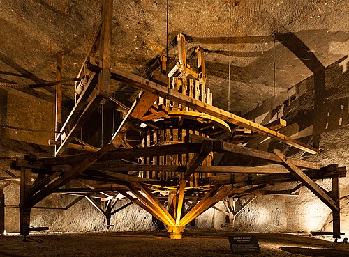 Hungarian horse mill, late 18th century, in Komora Kraj (the Country Chamber)