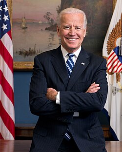 Biden's official portrait as vice president, 2013