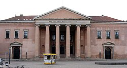 The 19th century city hall, photographed in 2004.