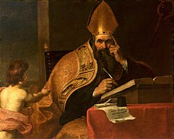 Saint Augustine of Hippo by Gerard Seghers (attributed)