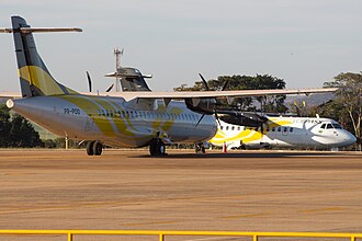 ATR 72-600 reg. PR-PDO with the new commercial name VOEPASS after rebranding