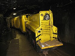 Mantrip used for transporting miners within an underground mine
