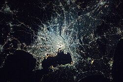 Tokyo, the world's third-largest city by metropolitan population