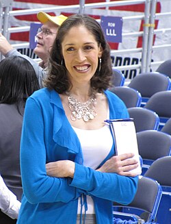 Rebecca Lobo, a former WNBA player, has transitioned into a successful broadcasting career, providing analysis and commentary on WNBA games.