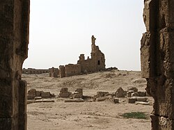 The city of Resafa, site of Hisham's palace and court