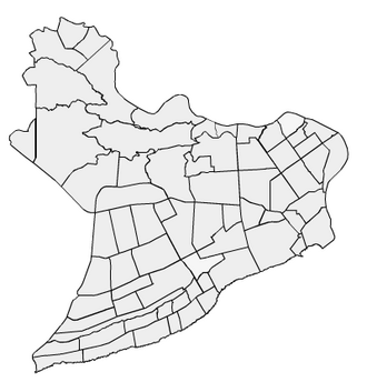Neighborhoods of Santo Domingo.