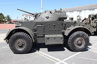 U.S. T17E1 Staghound armoured car of World War II
